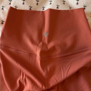 lululemon athletica Rust Leggings